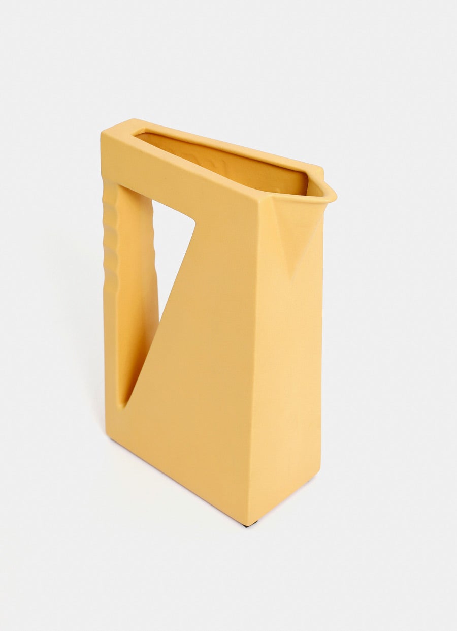 Matte Geometric Jug