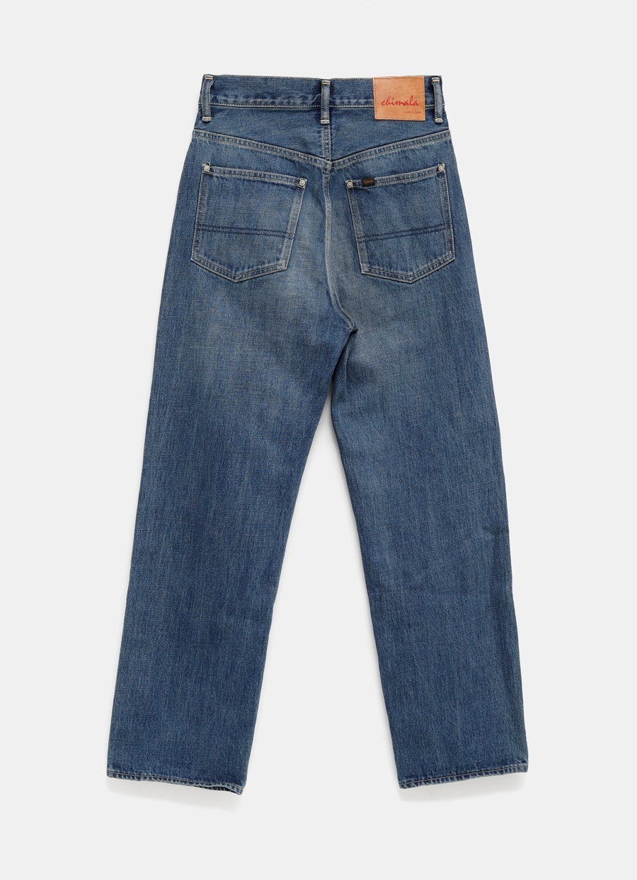 Selvedge Denim Narrow Straight Cut Jeans