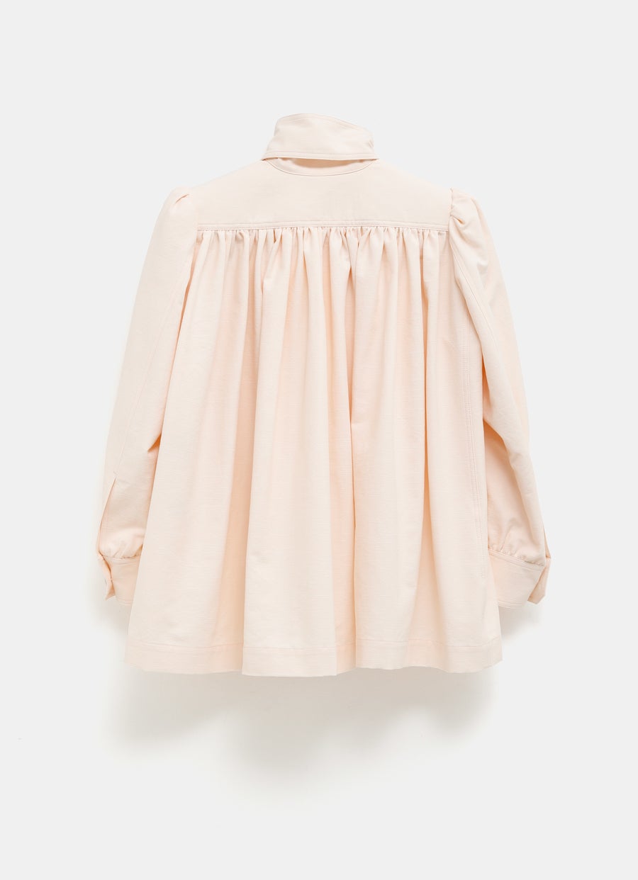 High-Neck Utilitarian Jacket