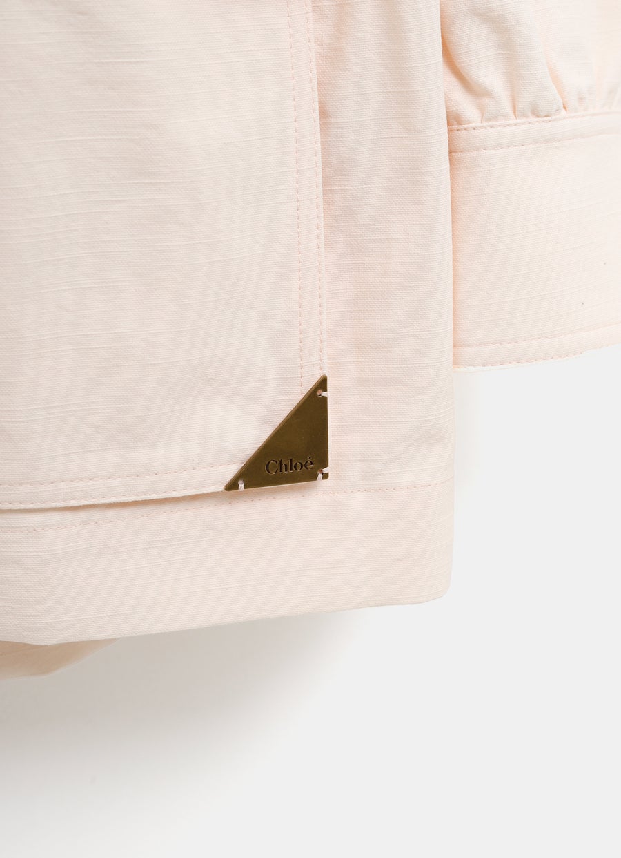 High-Neck Utilitarian Jacket