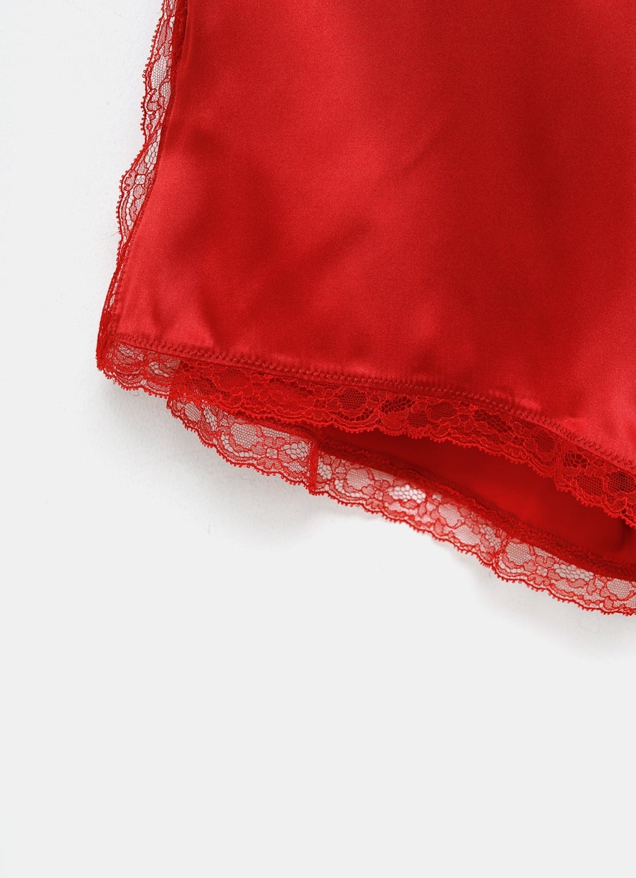 Silk Mini Shorts