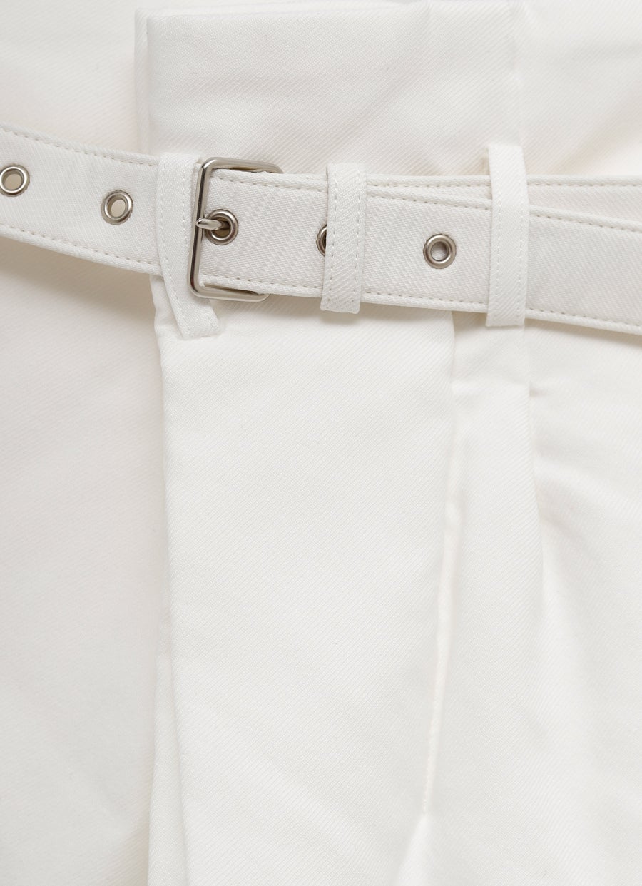 Folded Short Pants
