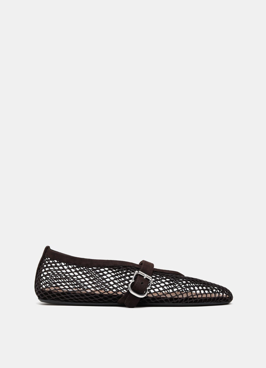Mesh Ballet Flats