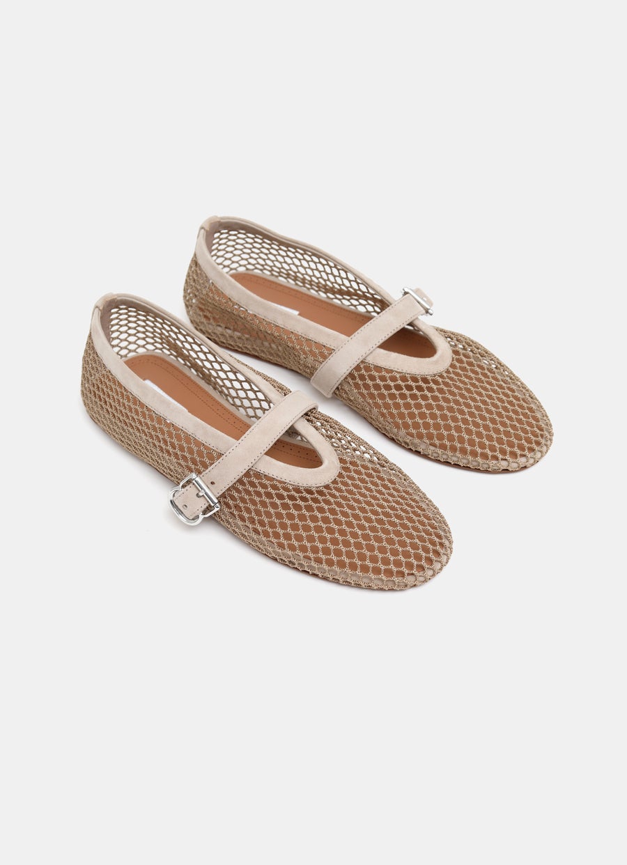 Mesh Ballet Flats