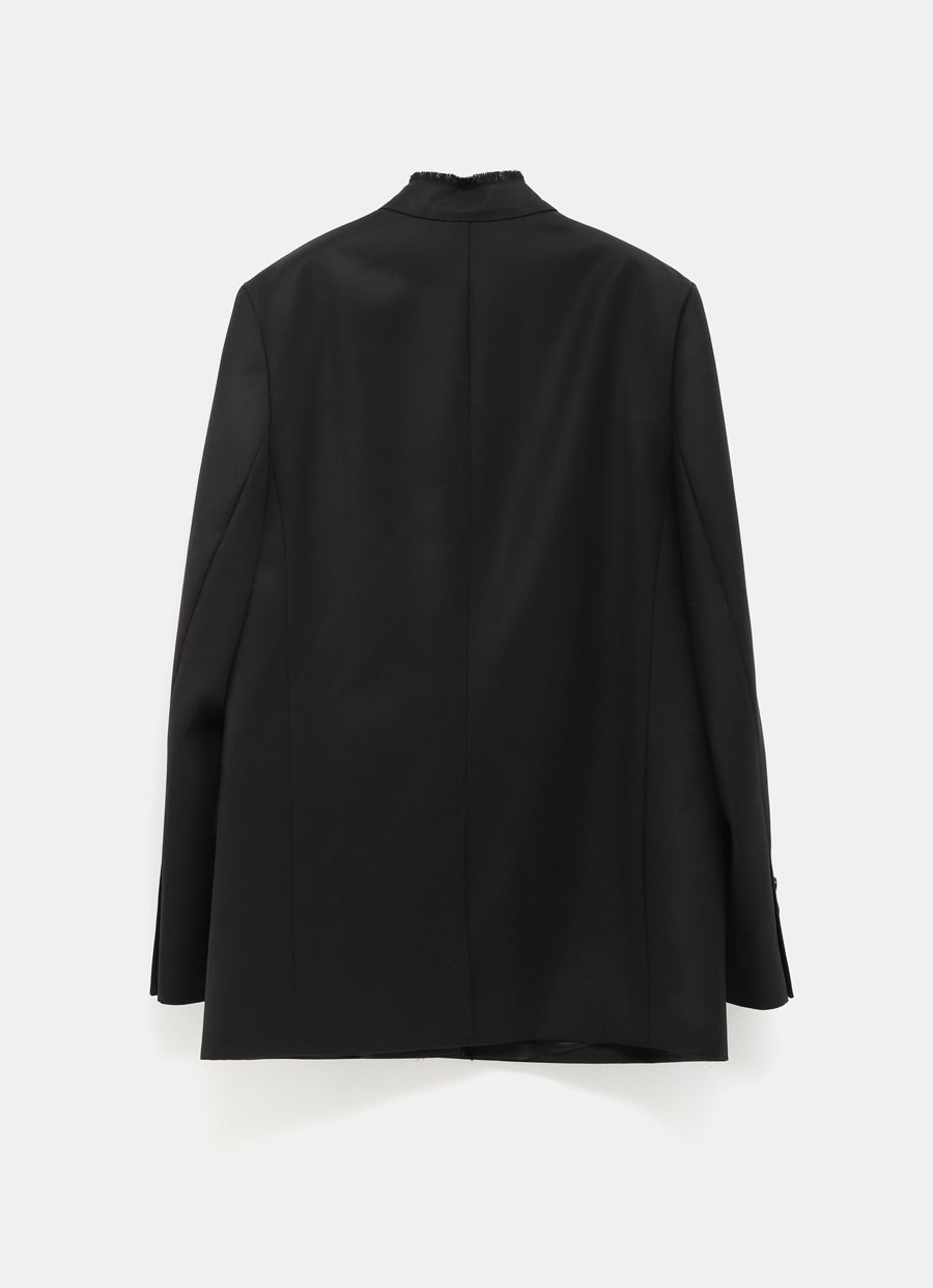 Raw Lapel Jacket