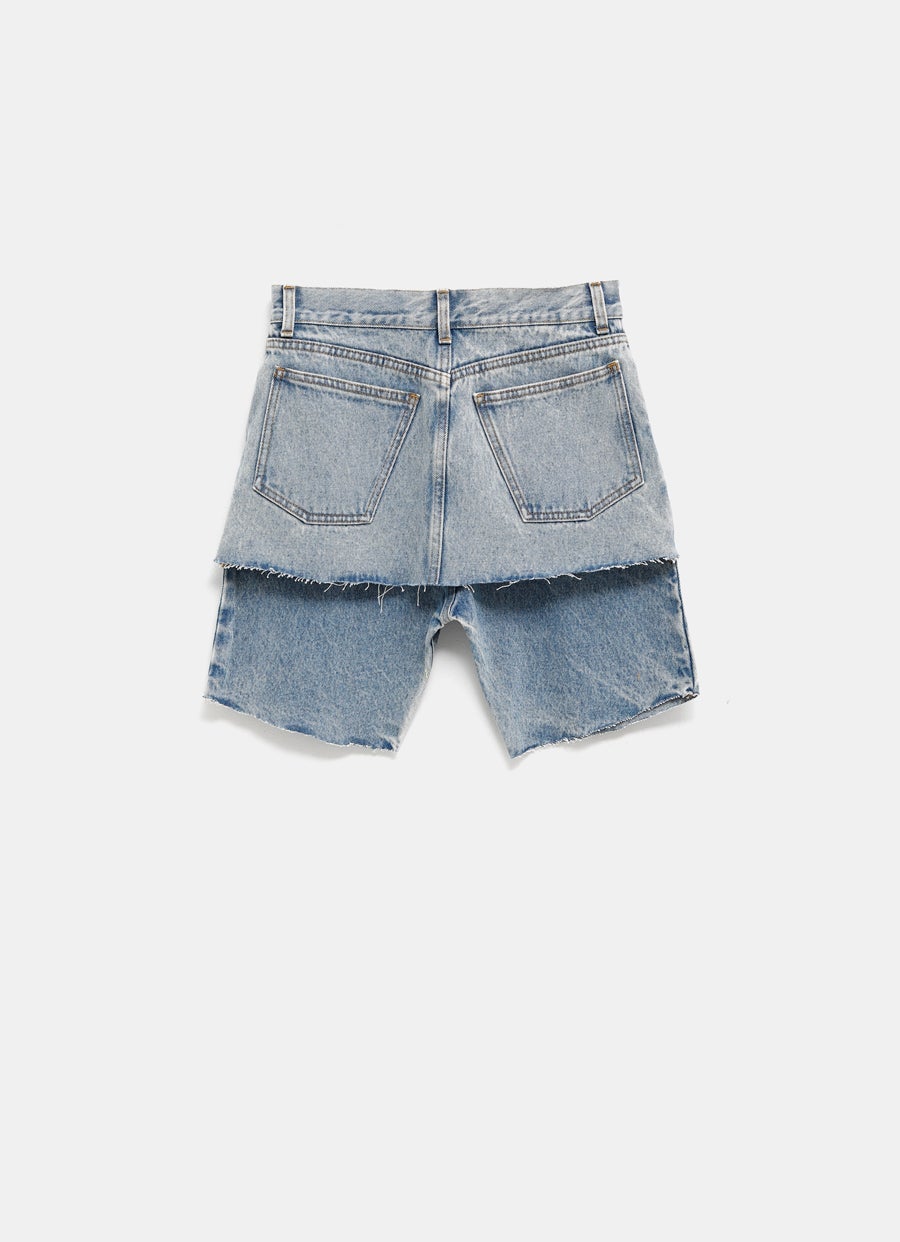 Display Denim Skirt