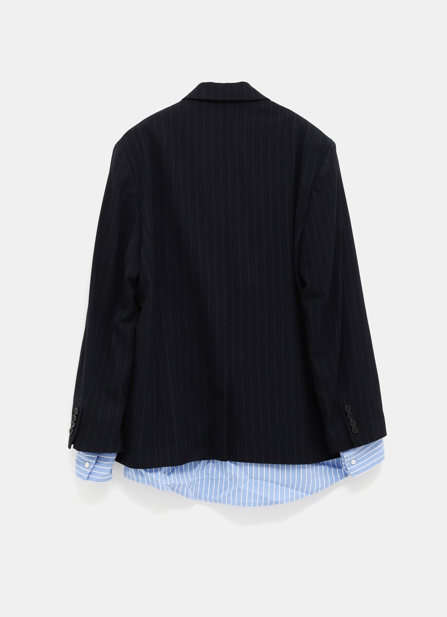 Layered Suit Jacket for Women