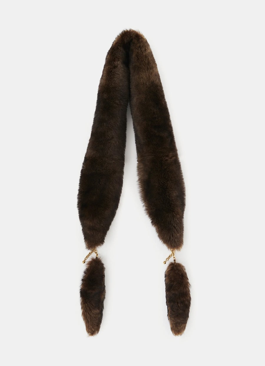 The Chloé Chain Tails Scarf