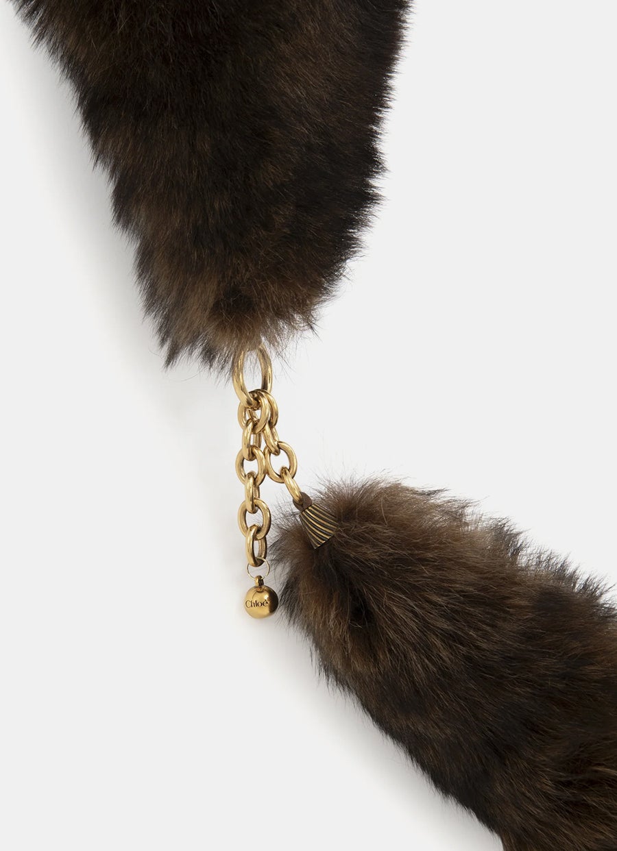 The Chloé Chain Tails Scarf