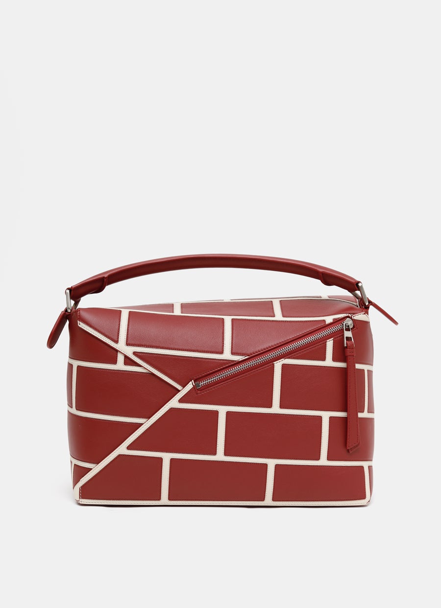 Large Puzzle Edge Bag