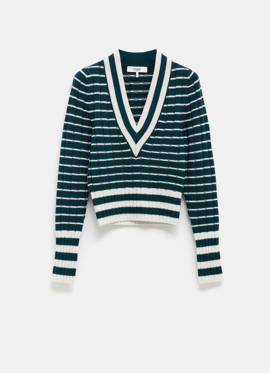 V-neck Sweater