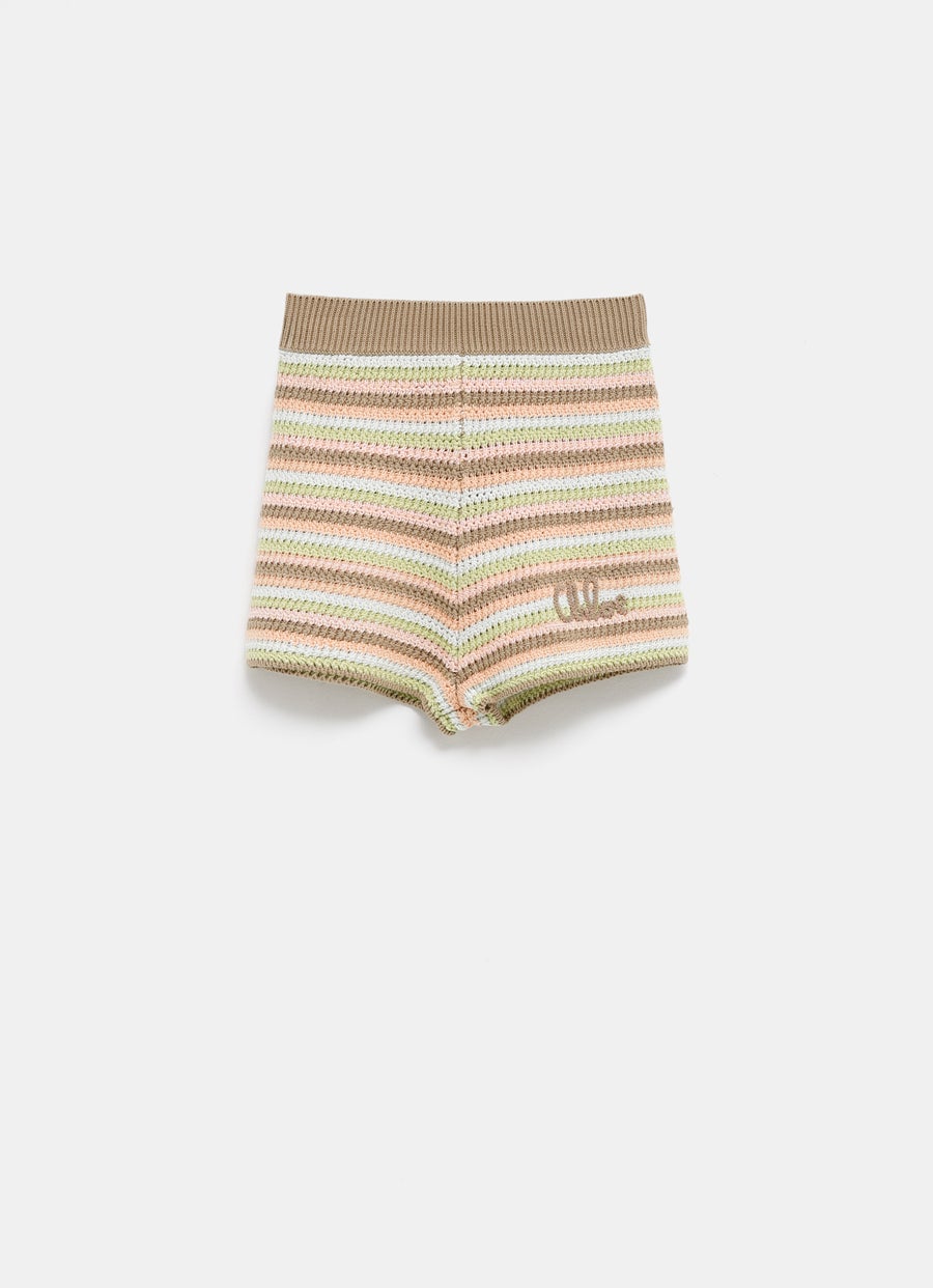 Crochet Mini Shorts