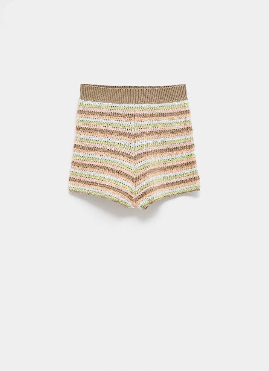 Crochet Mini Shorts