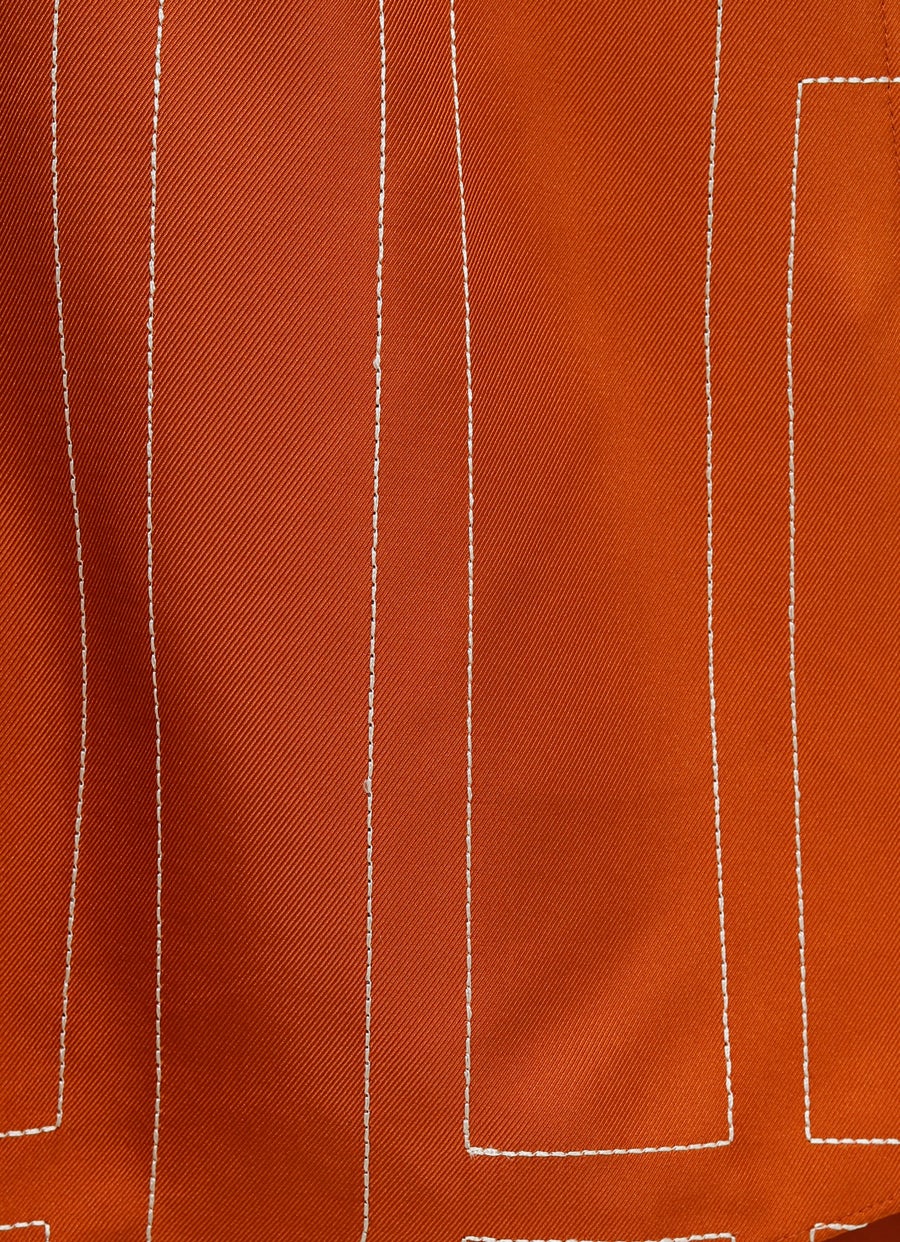 Monogram Silk PJ Shorts