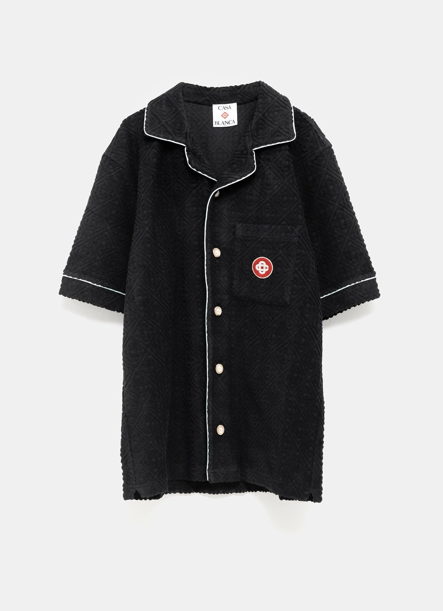Towelling Monogram Shirt
