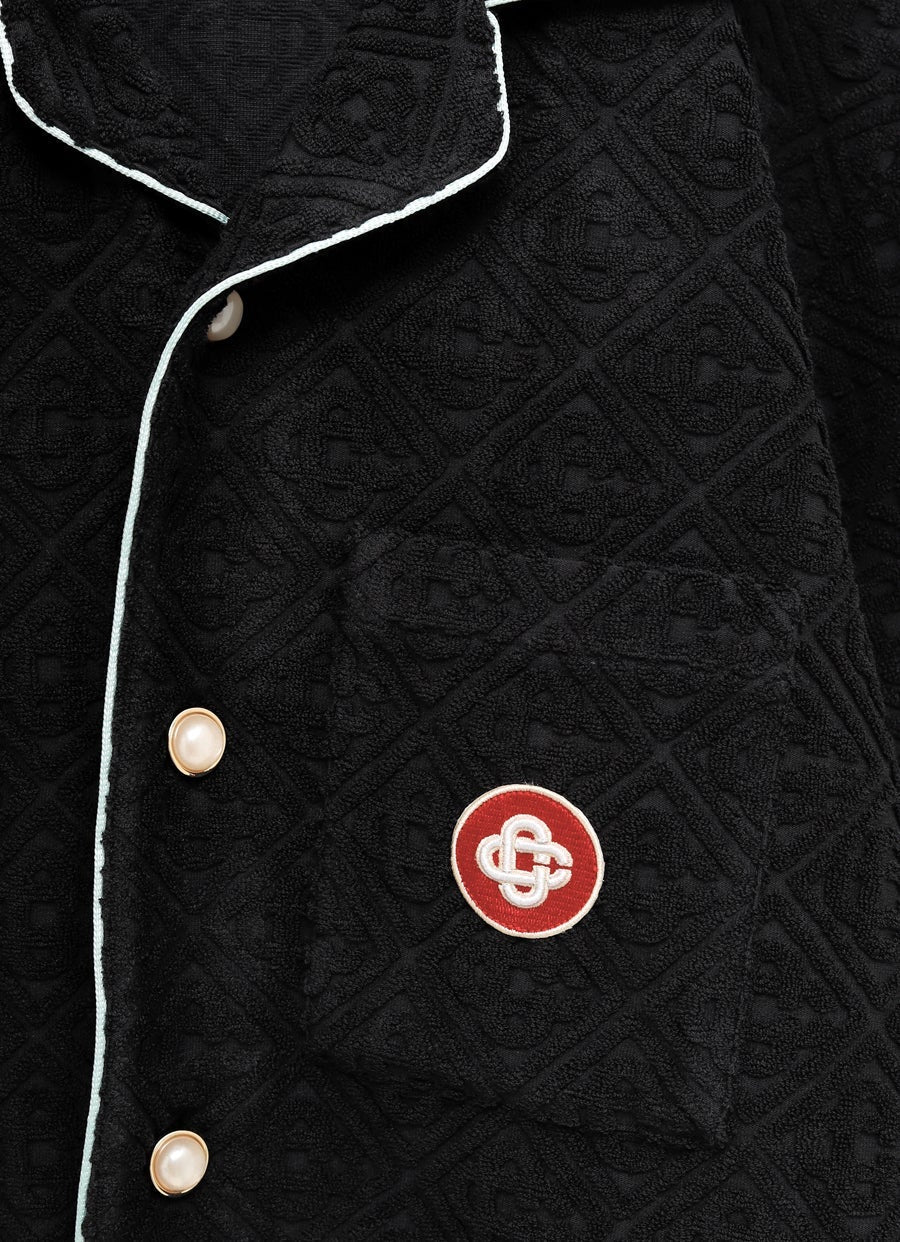 Towelling Monogram Shirt
