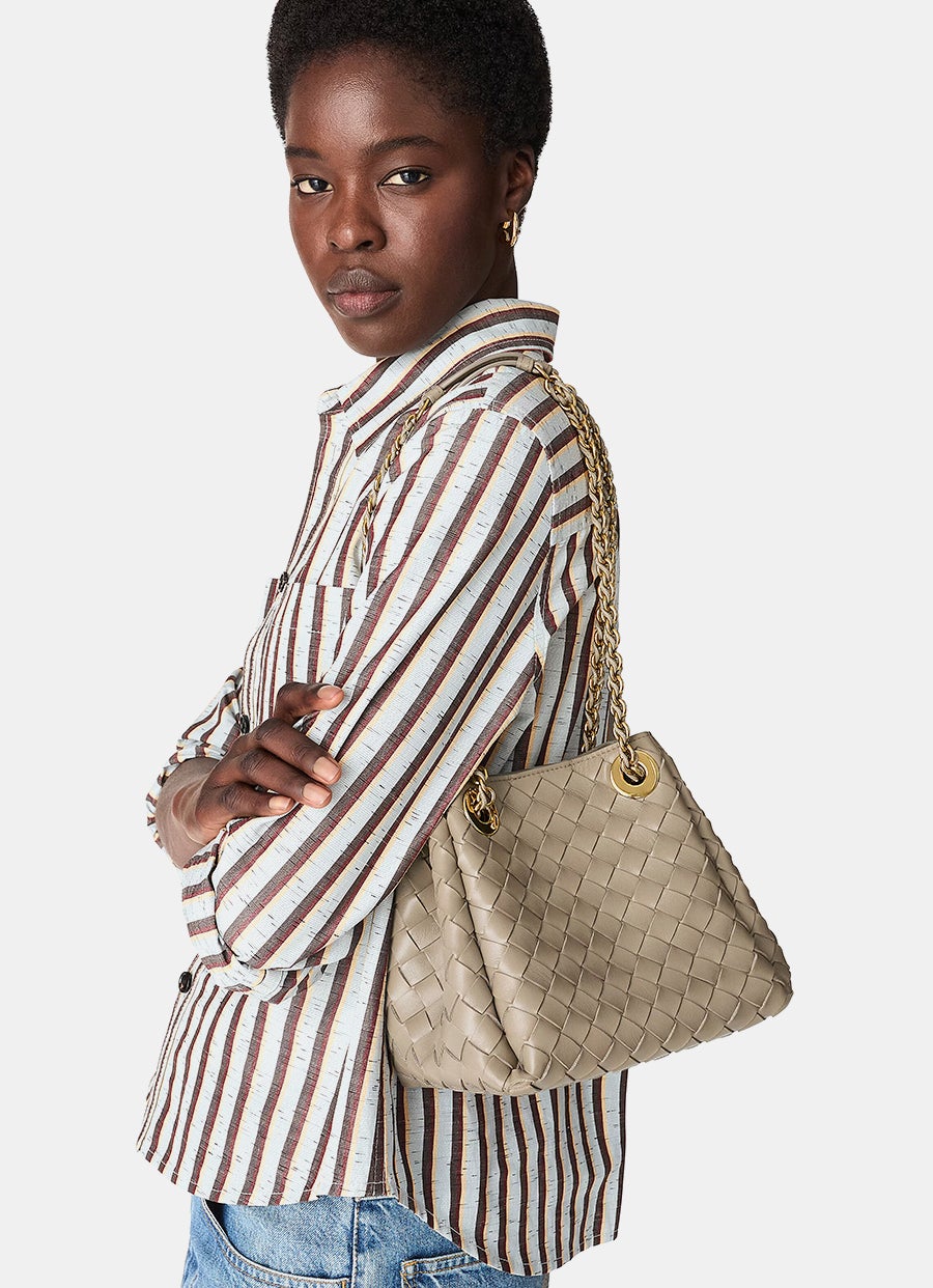 Small Parachute Chain Shoulder Bag