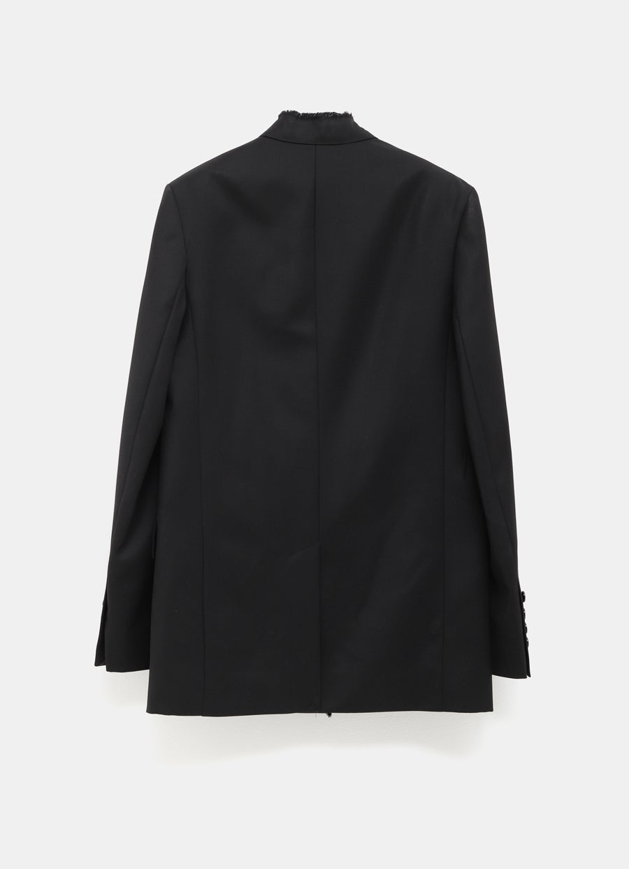 Raw Lapel Jacket