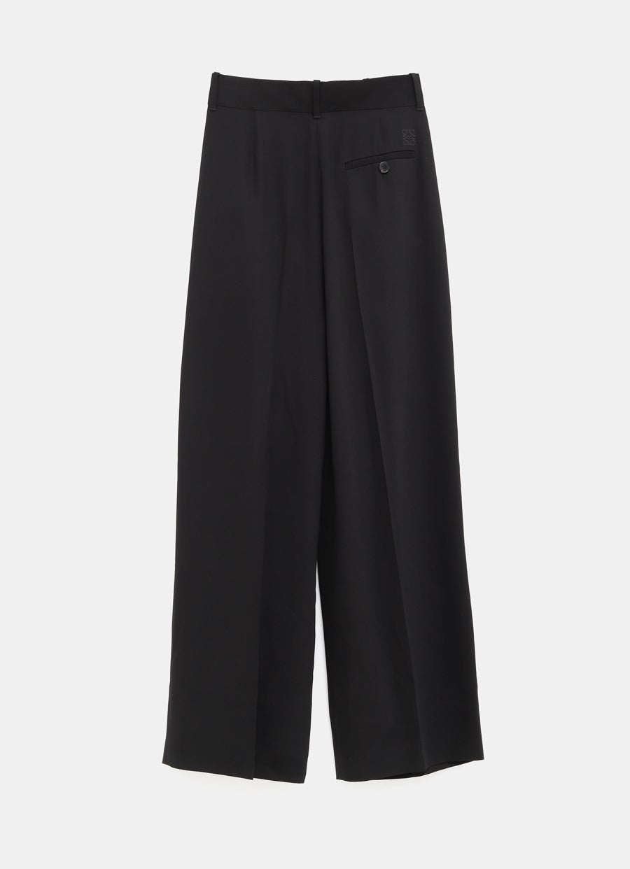 Trousers in stretch viscose