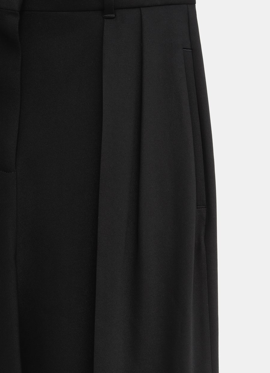 Trousers in stretch viscose