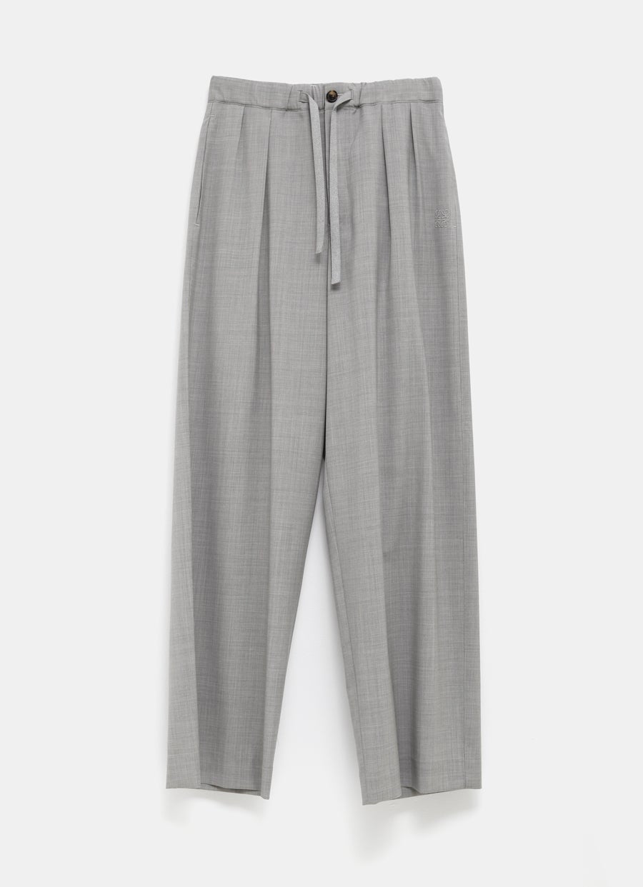 Drawstring Trousers in Wool