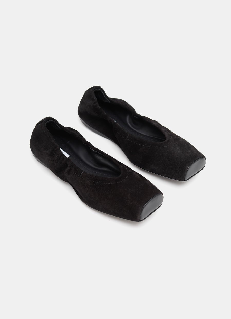 Square Ballet Flats