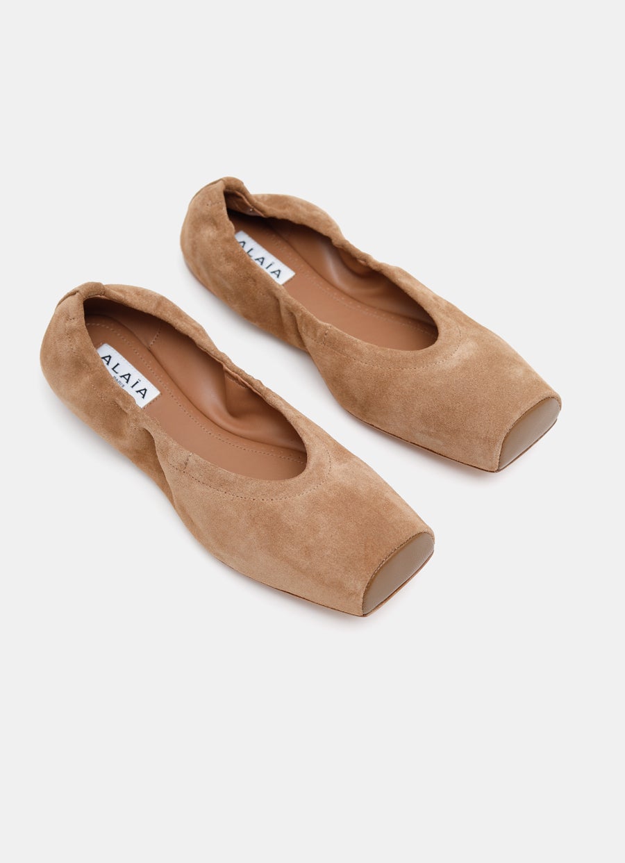 Square Ballet Flats