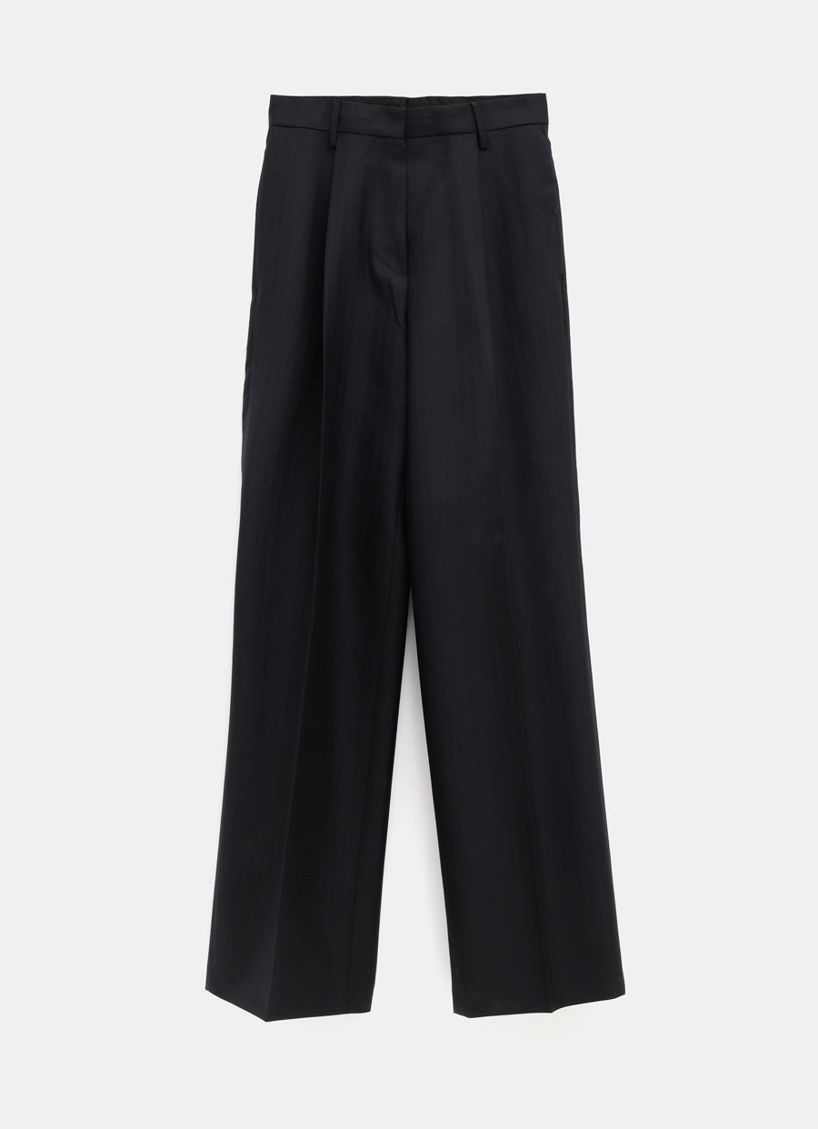 Pleated Pants