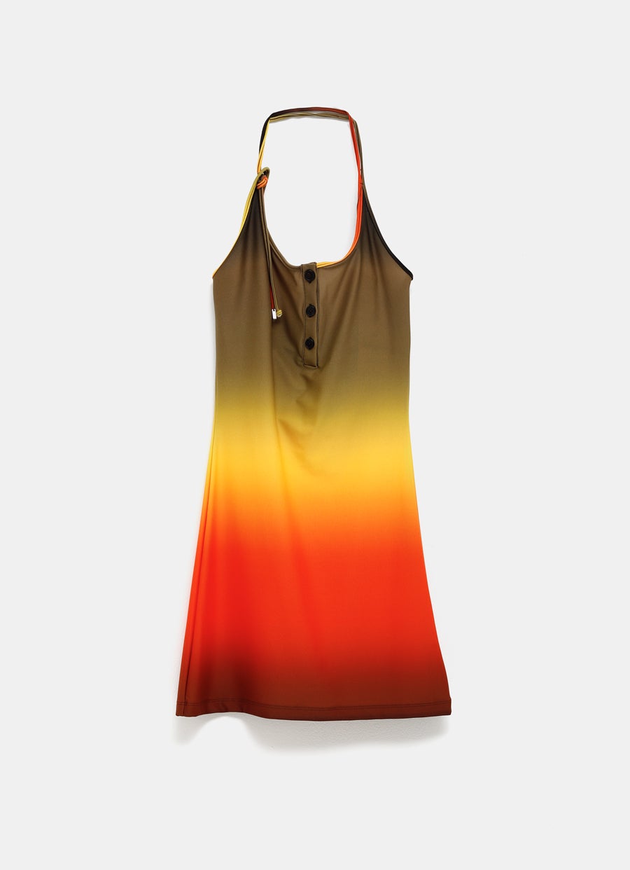 Multicolored Mini Dress