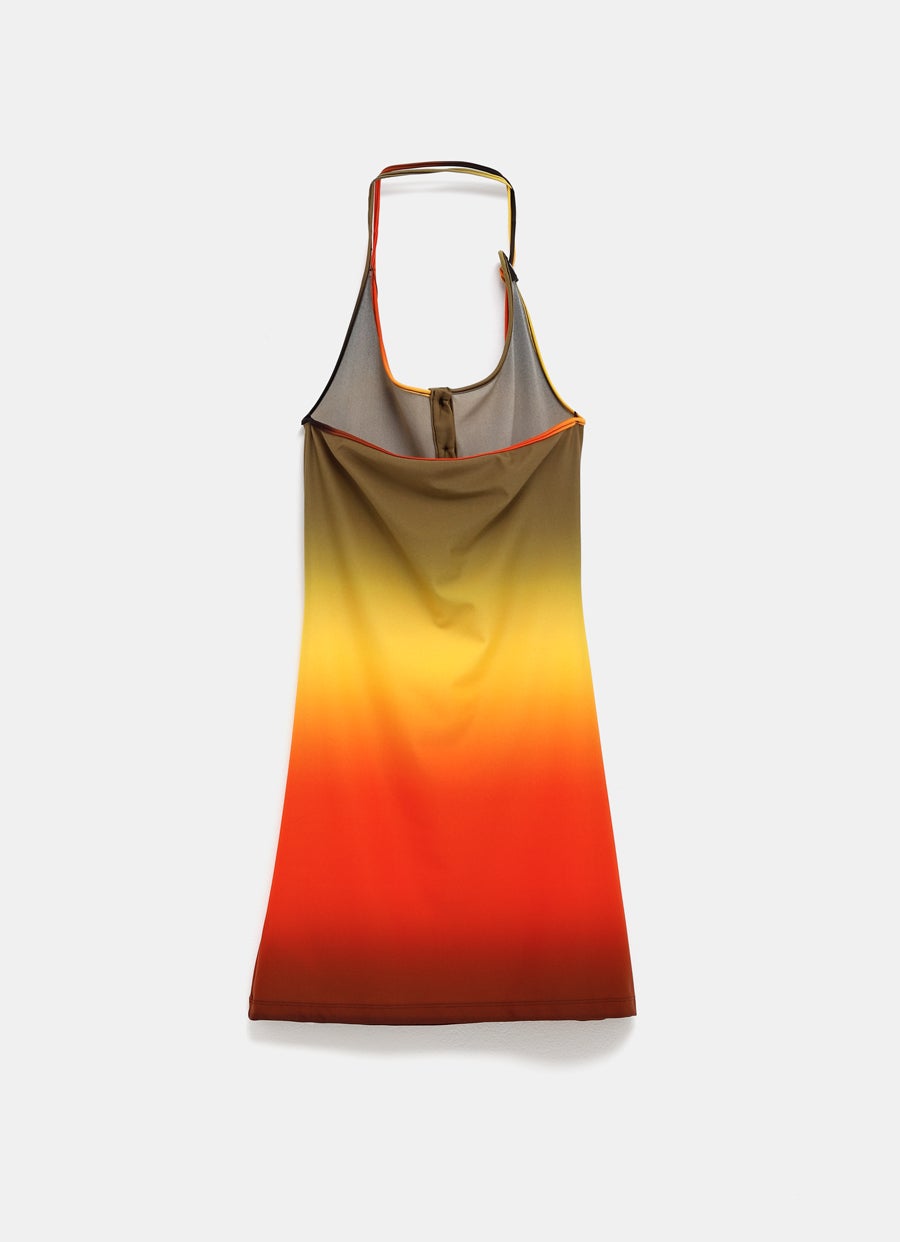 Multicolored Mini Dress