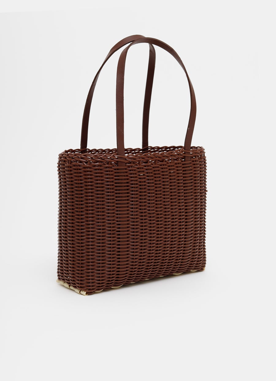 Mini Tote Leather Bag