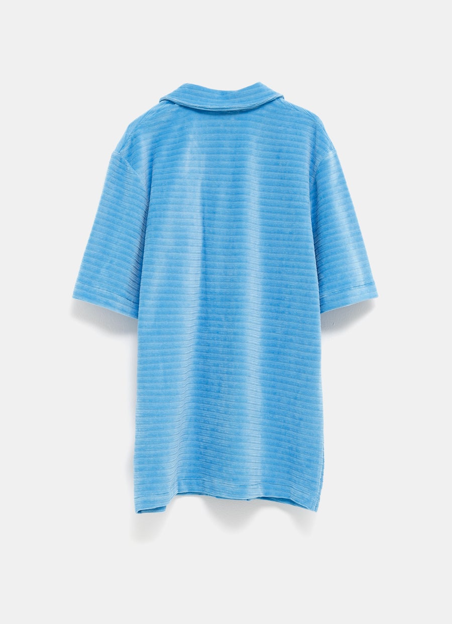 Drop Needle Velour Shirt