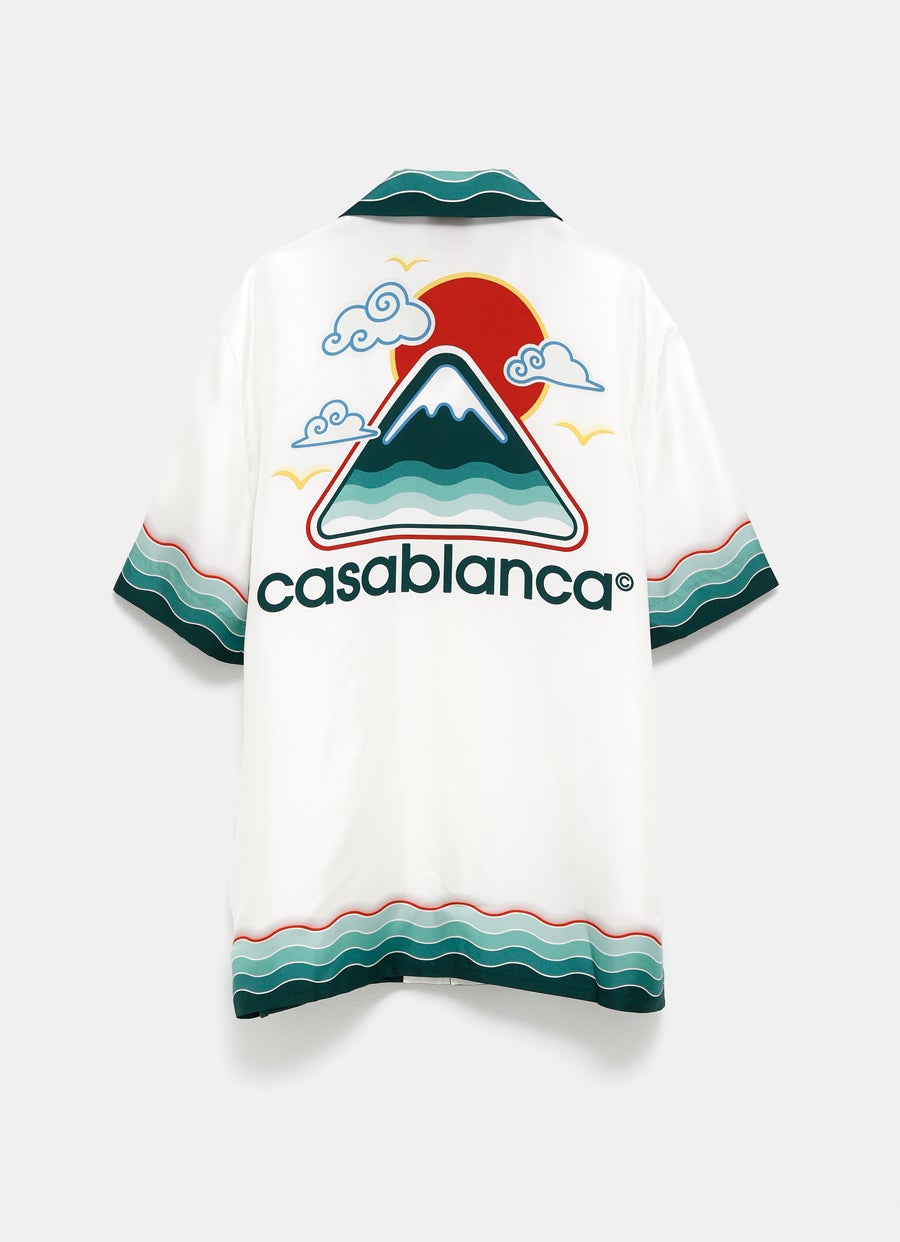 Montagne Ondulee Silk Shirt