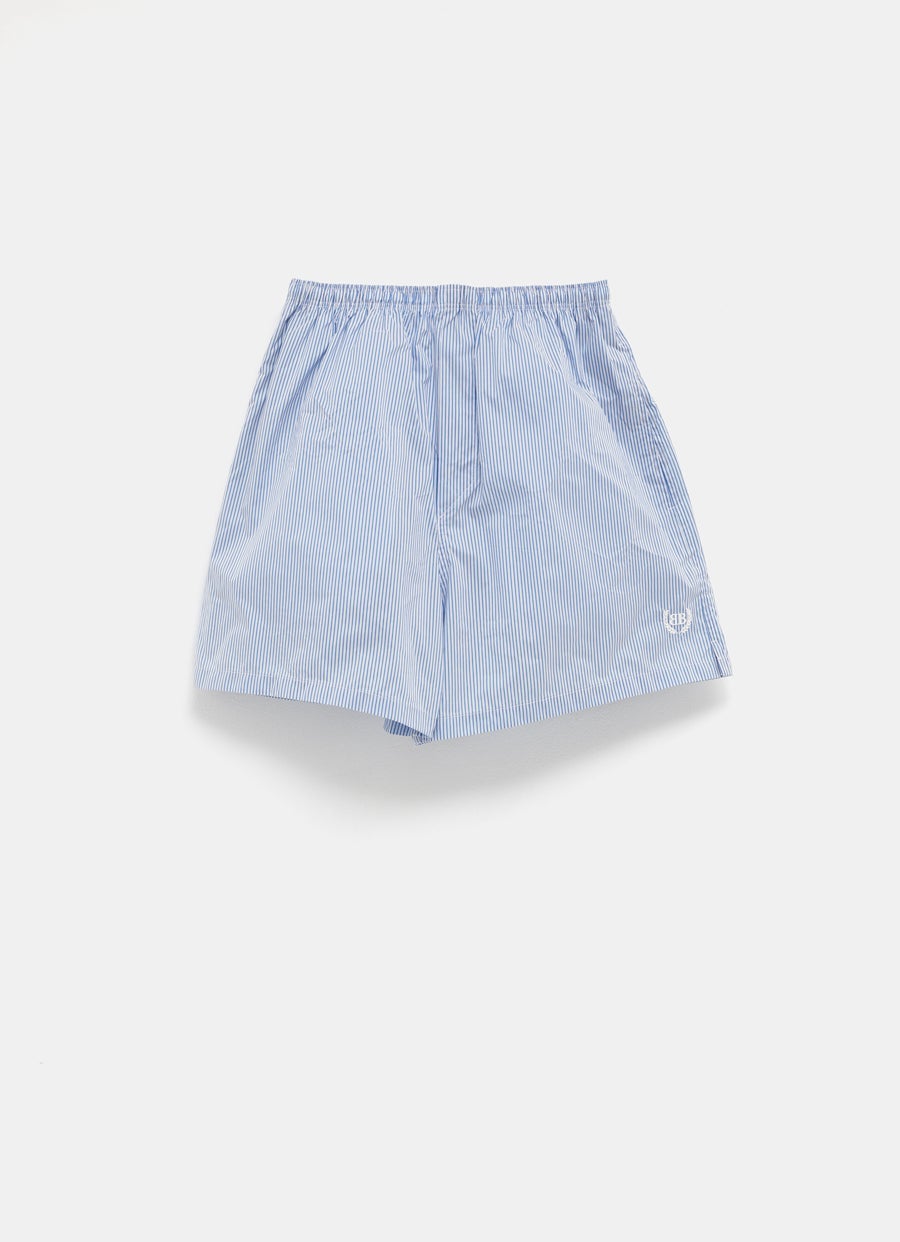 Stripes Boxer Swim Shorts