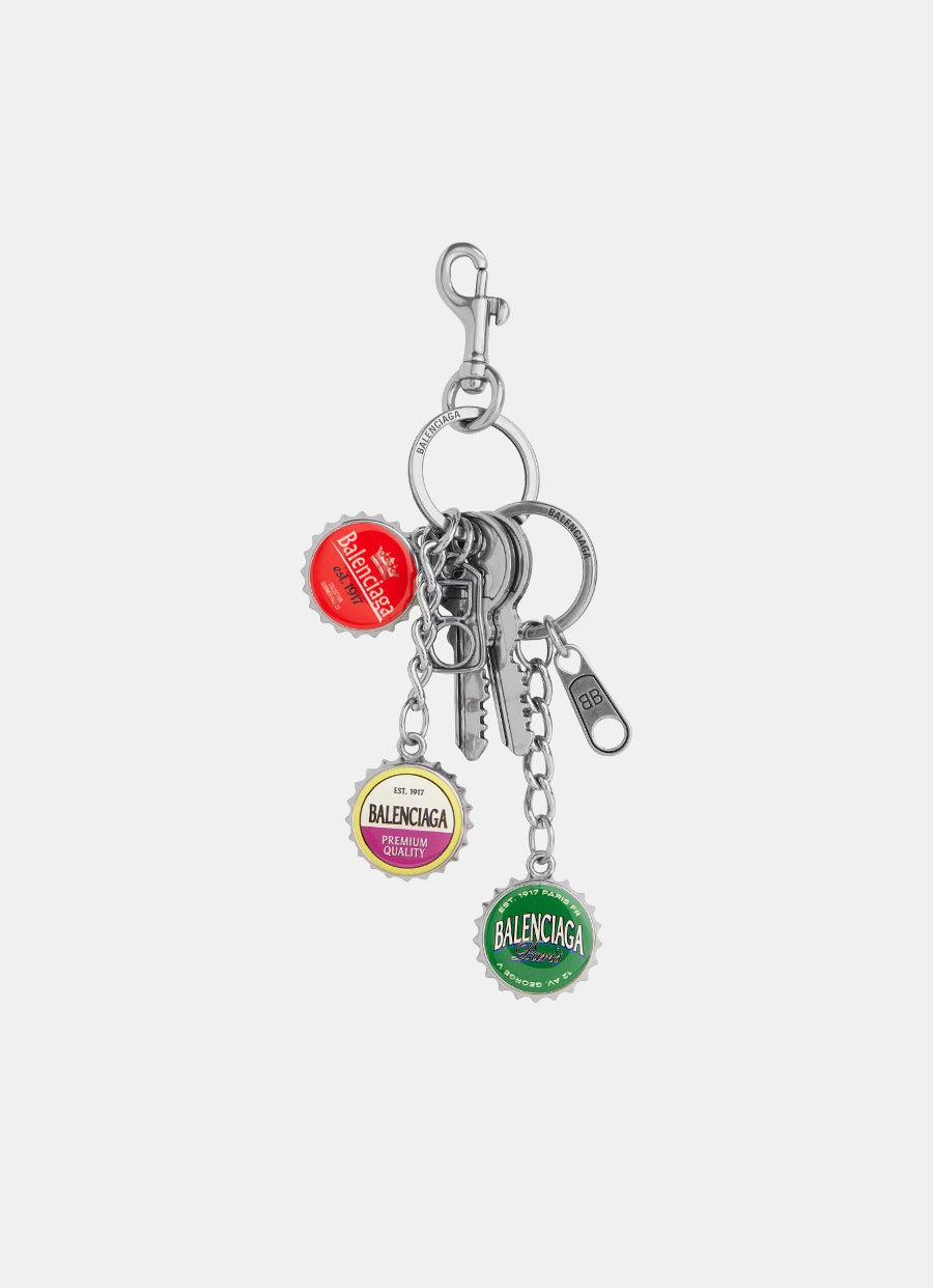 Bottle Caps Keychain
