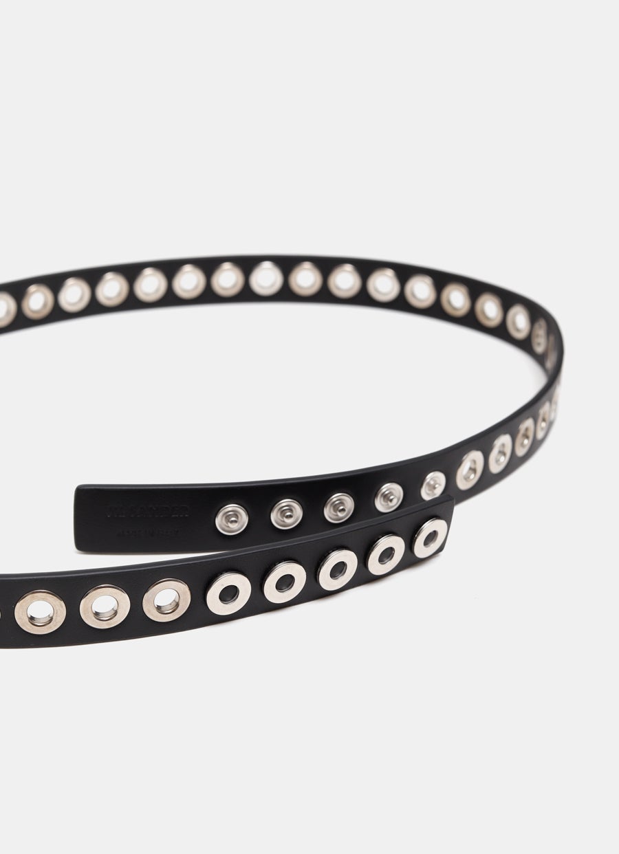 Metal Eyelets Belt