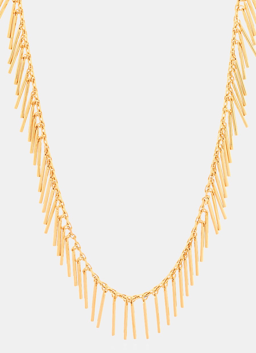 Fringed Necklace