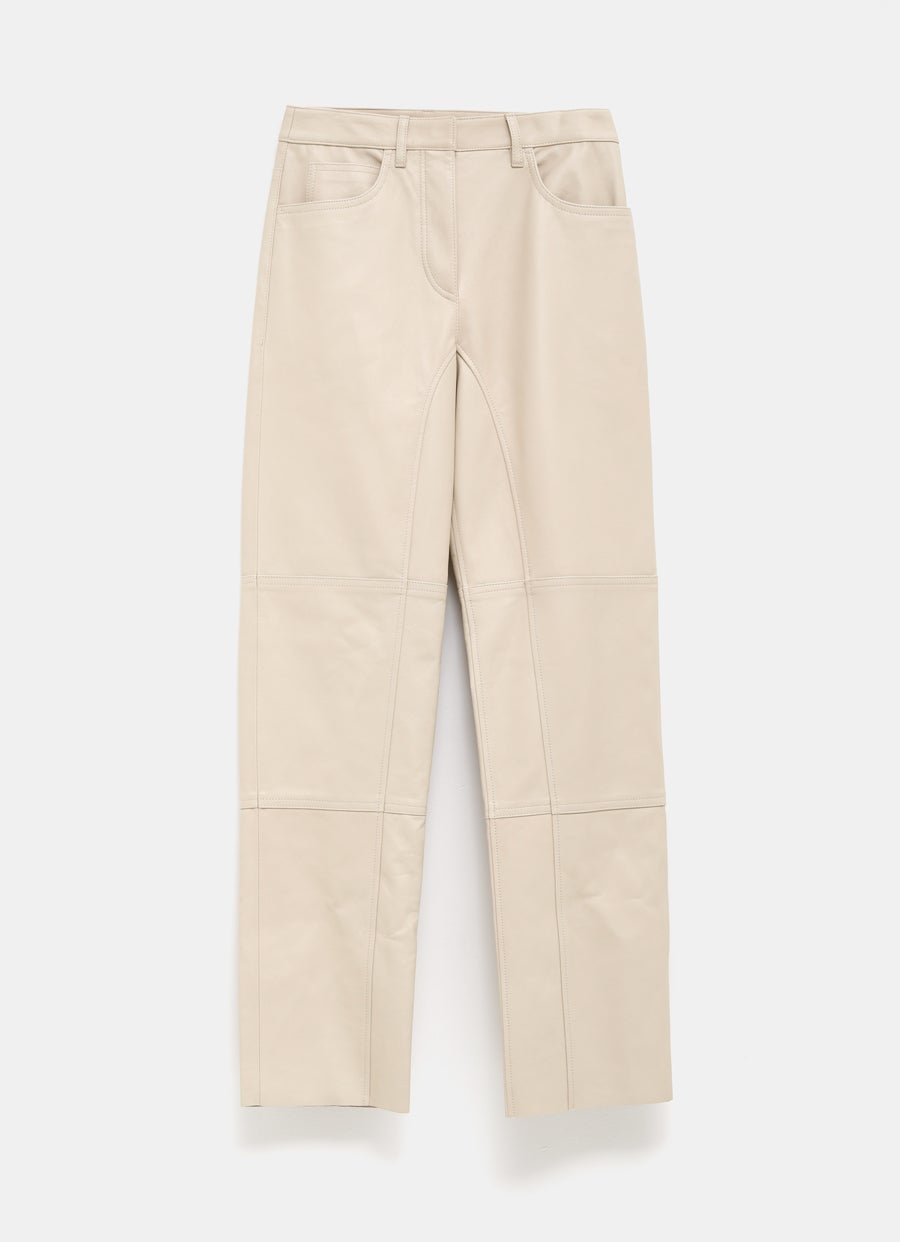Wool Gabardine Tailored Trousers