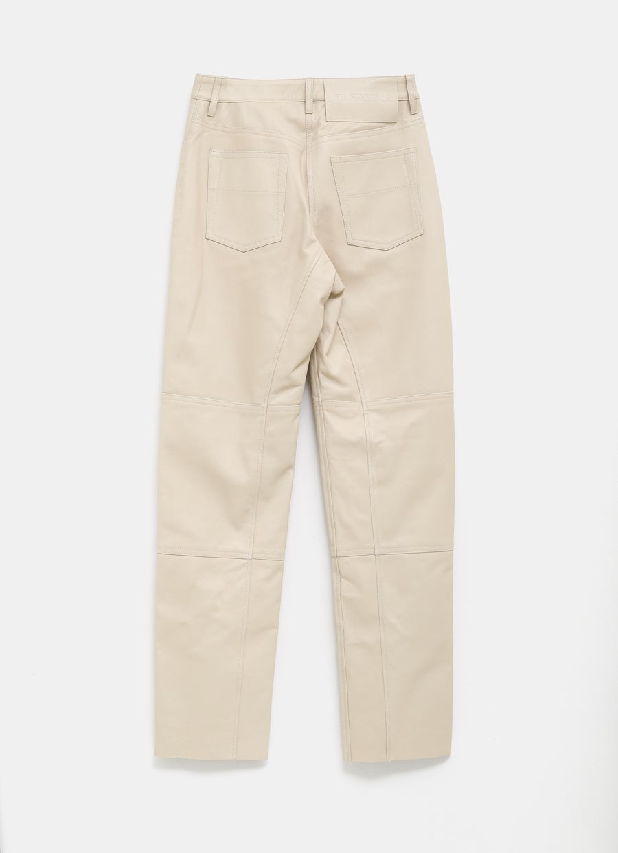 Wool Gabardine Tailored Trousers