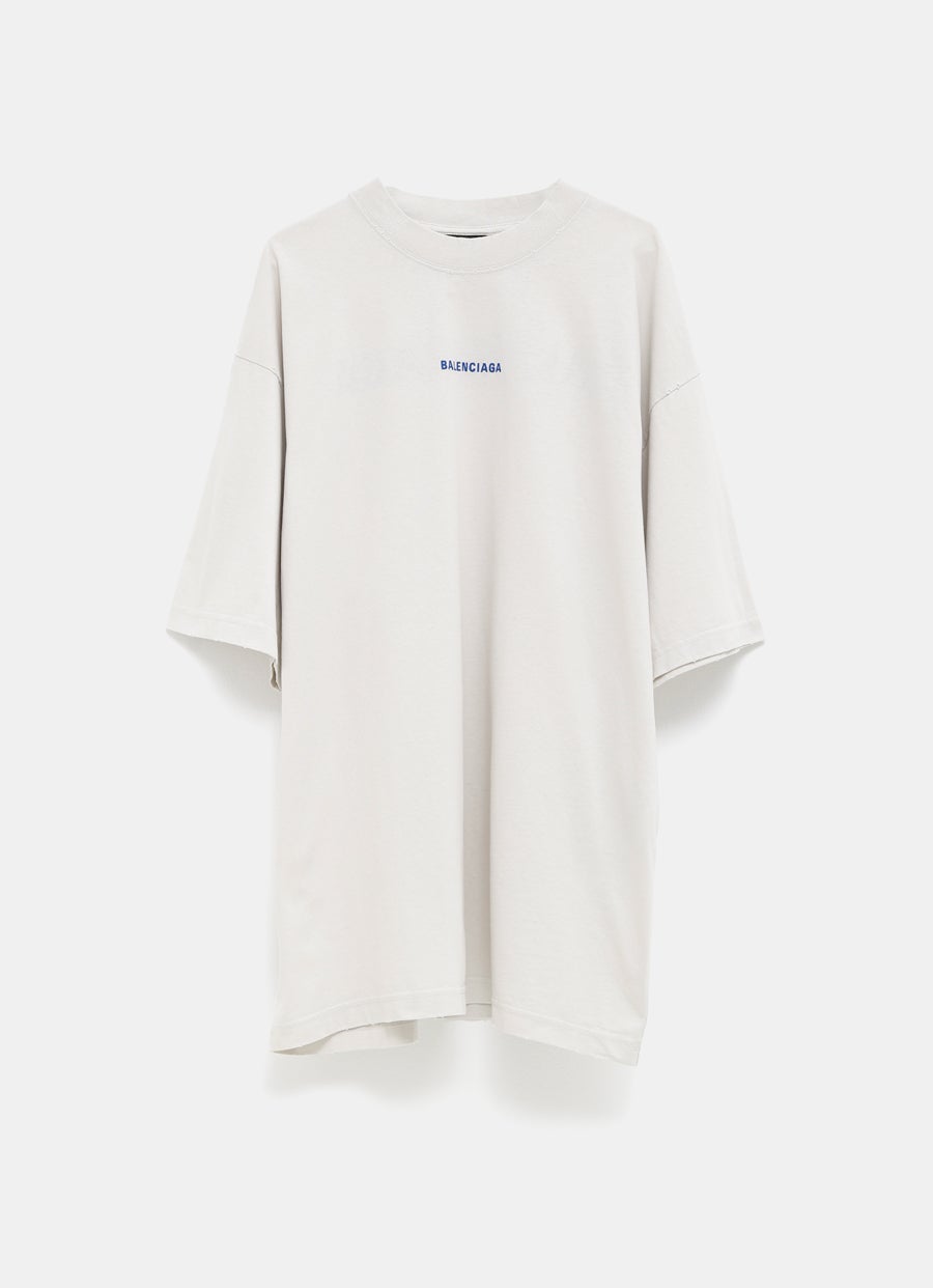Balenciaga Back T-Shirt Medium Fit for Men