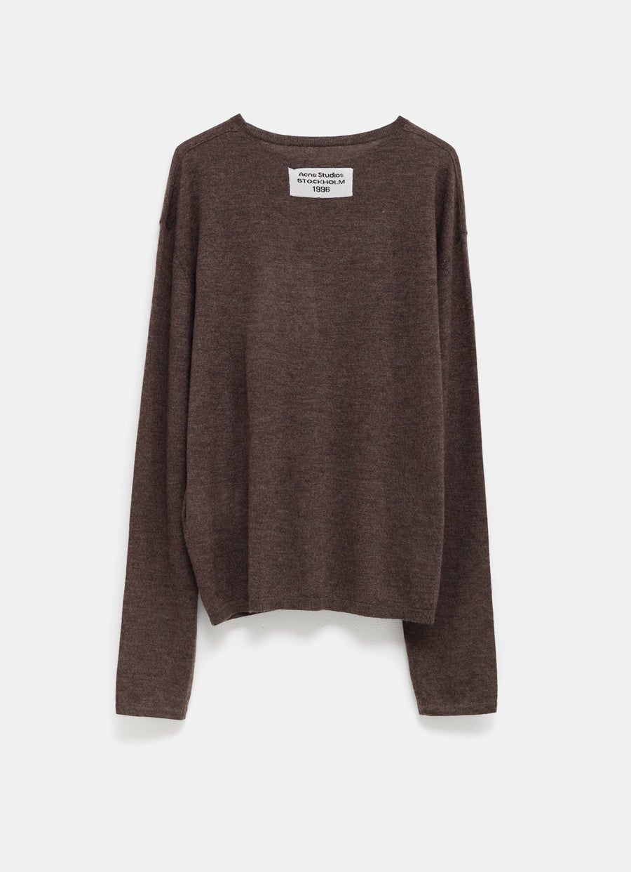 Crewneck Cashmere Jumper for Men