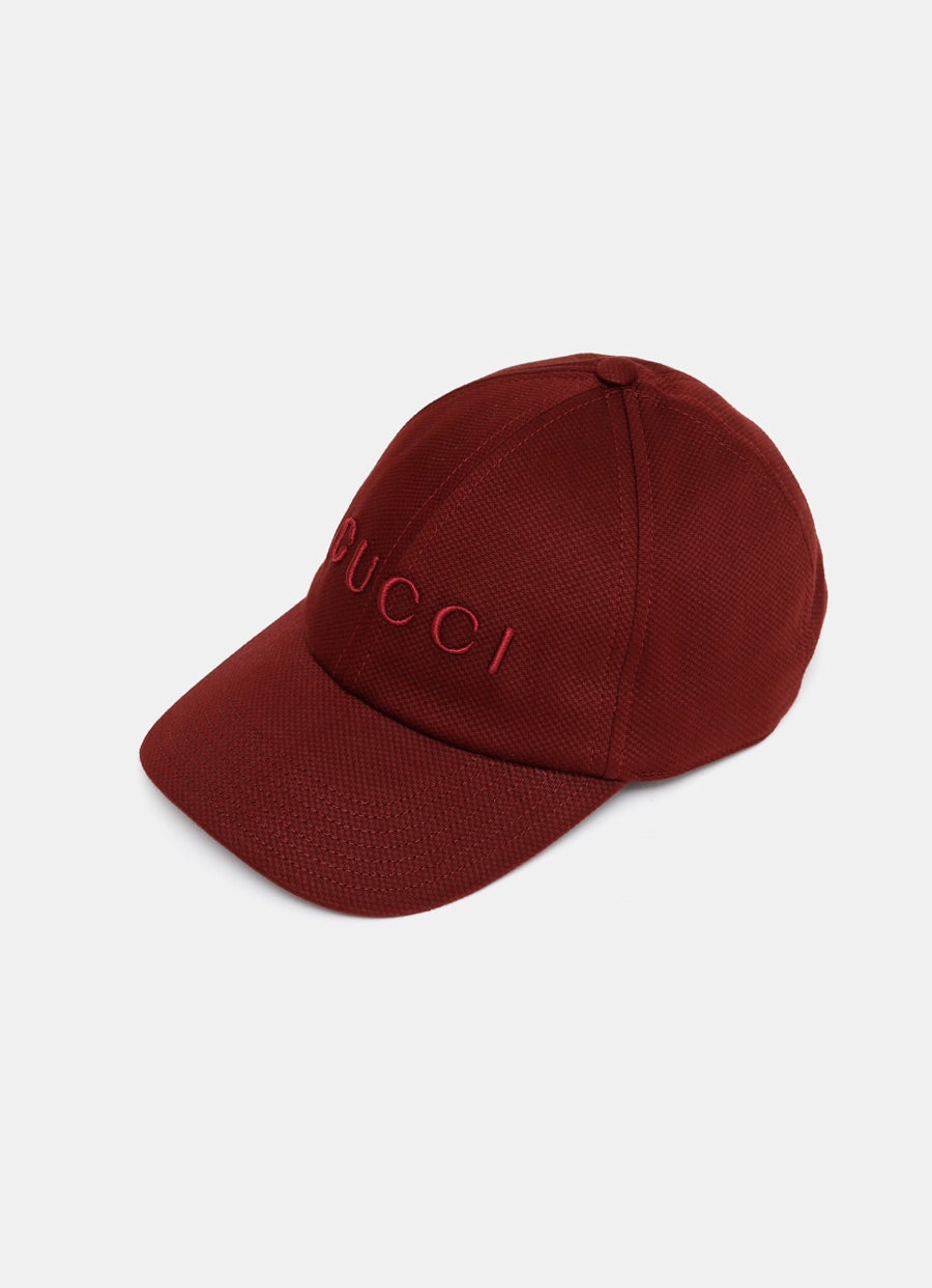 Cotton Baseball Hat with Embroidery