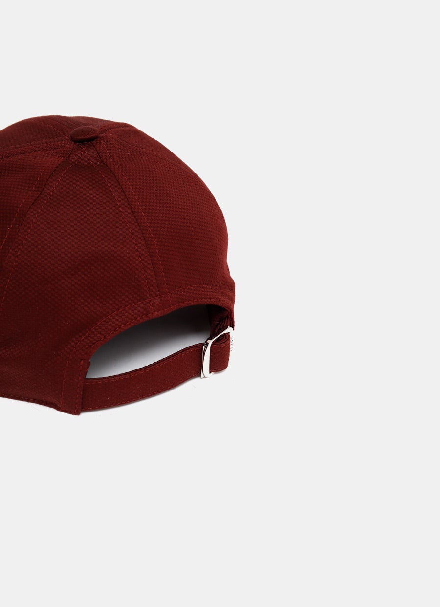 Cotton Baseball Hat with Embroidery