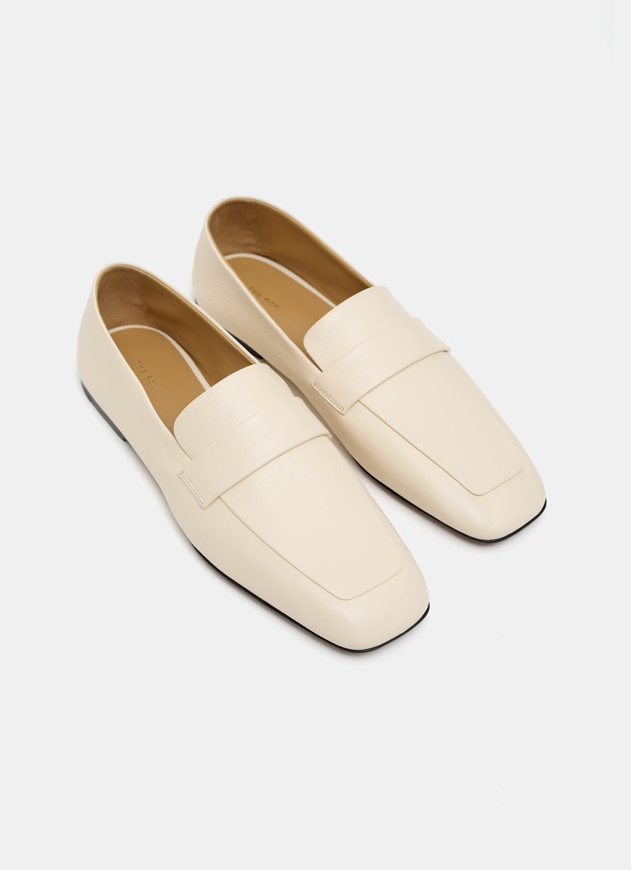 Leather Square Loafer