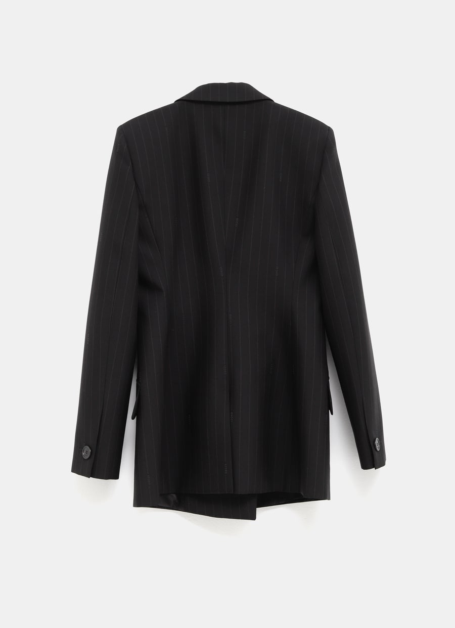 Pinstripe Tailored Jacket