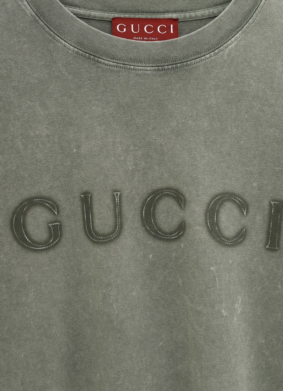 Embroidered Logo T-Shirt for Men