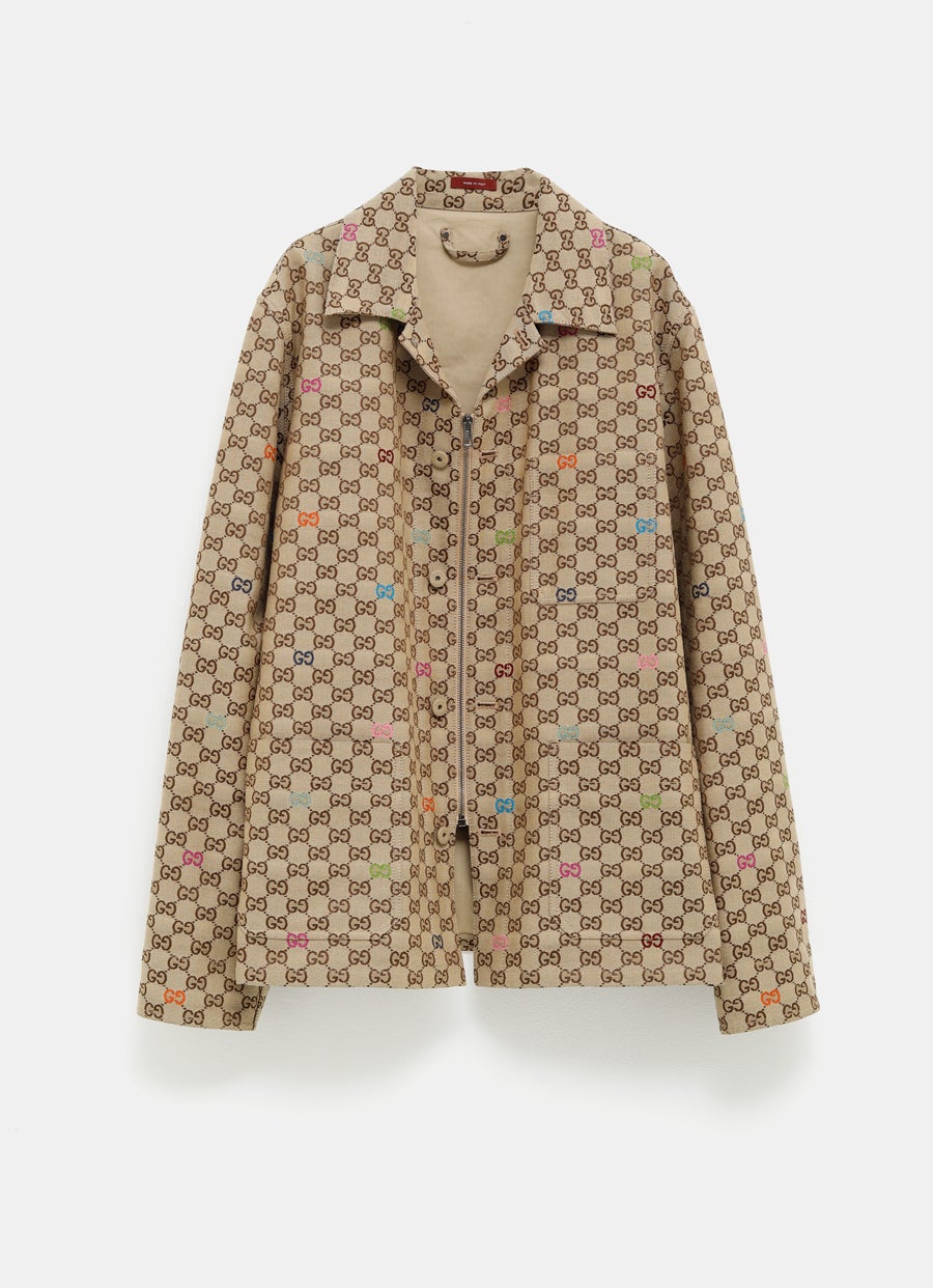 GG Canvas Jacket for Men