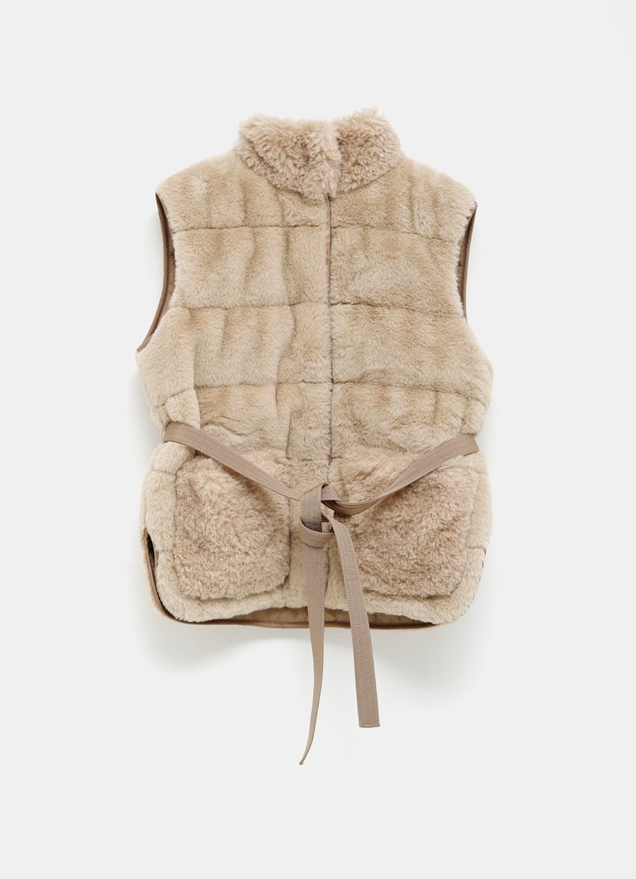 Joui Teddy Down Gilet for Women