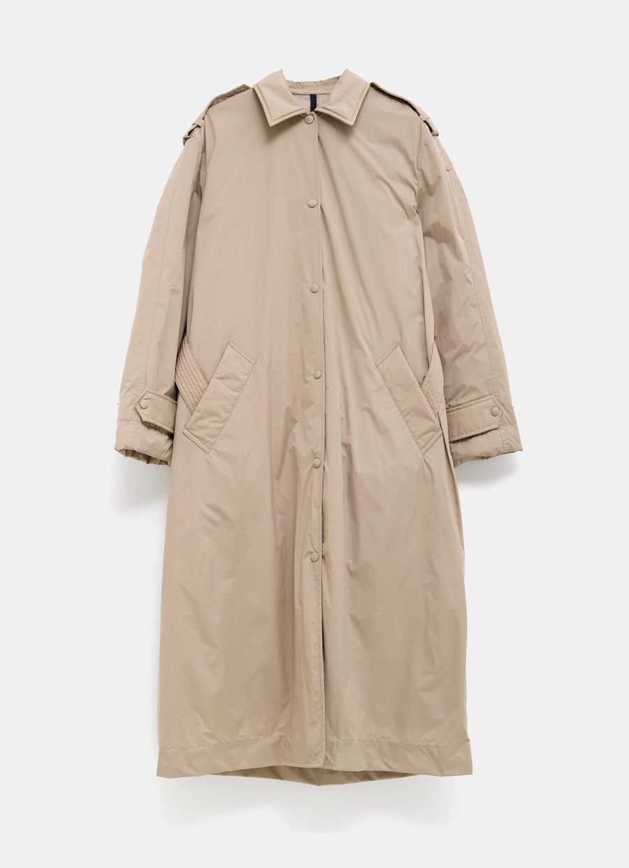 Yevre Down Trench Coat for Women