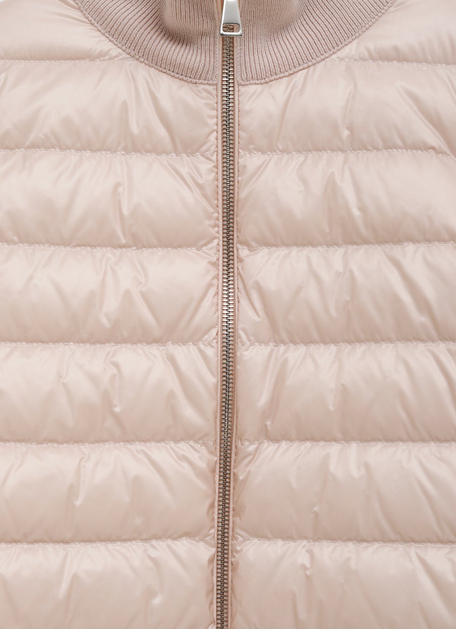 Padded Wool Cardigan for Women
